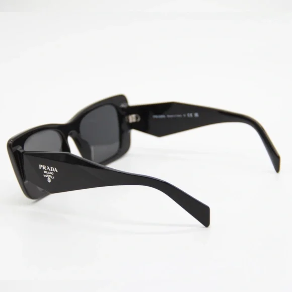 NEW PRADA CAT EYE SUNGLASSES PR08YS 1AB5S0 NEW EYEWEAR PRADA SPR 08Y BLACK - Picture 10 of 13